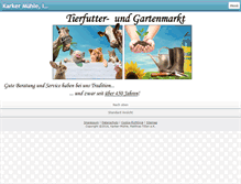 Tablet Screenshot of karker-muehle.de